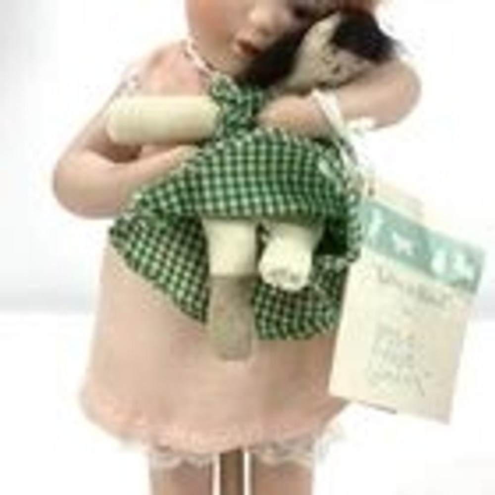 1988 Hamilton Collection Love is Blind Porcelain Doll Bessie Pease Gutmann 12in - Picture 12 of 12